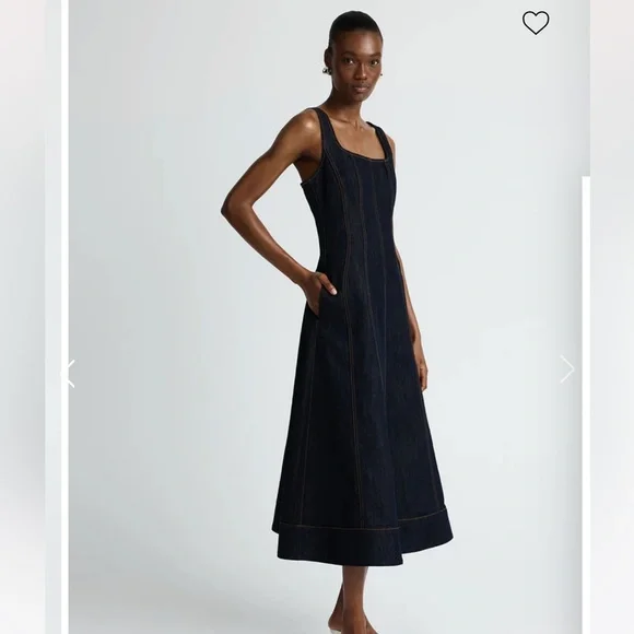 NWT Anna Quan JUSTICE DRESS (DARK INDIGO) Au 8